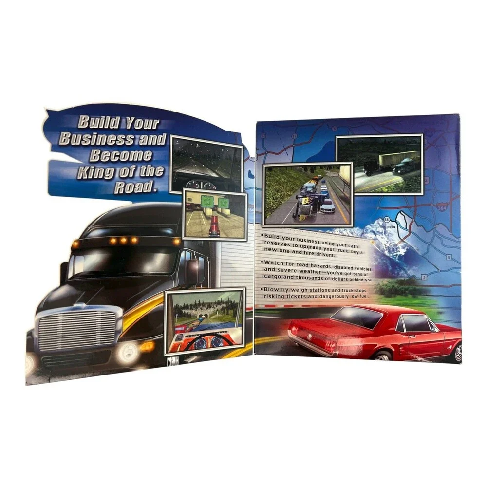 Hard Truck 18 Wheels of Steel PC Big Box Sealed